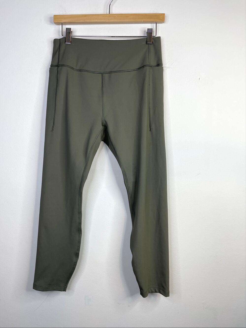 Nobull No Bull High Rise Tight Leggings Pants Side Pockets Ankle Crop Womens L